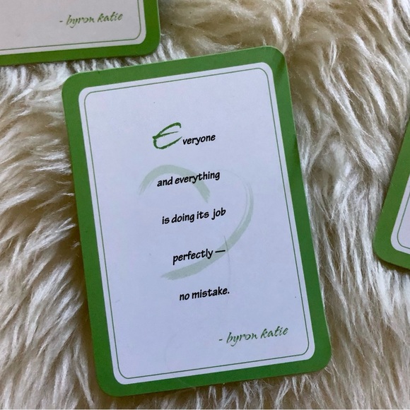 "Loving What Is" Meditation Cards by Bryon Katie - Picture 8 of 14